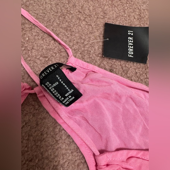 New small pink romper jumper jumpsuit bodysuit shorts dress boho top festival - Picture 3 of 3